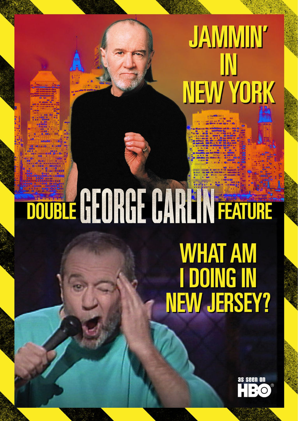 George Carlin Double Feature: Jammin' In Ny / What Am I Doing In New Jersey?