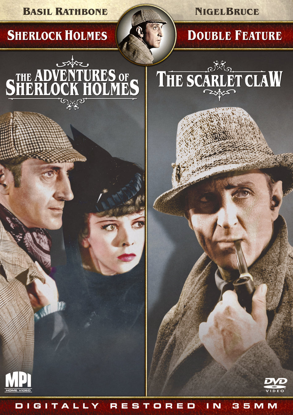 Sherlock Holmes Double Feature: Adventures Of Sherlock Holmes & The Scarlet Claw