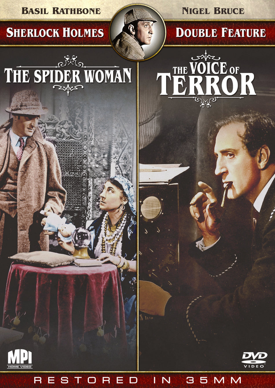 Sherlock Holmes Double Feature: The Spider Woman And The Voice Of Terror
