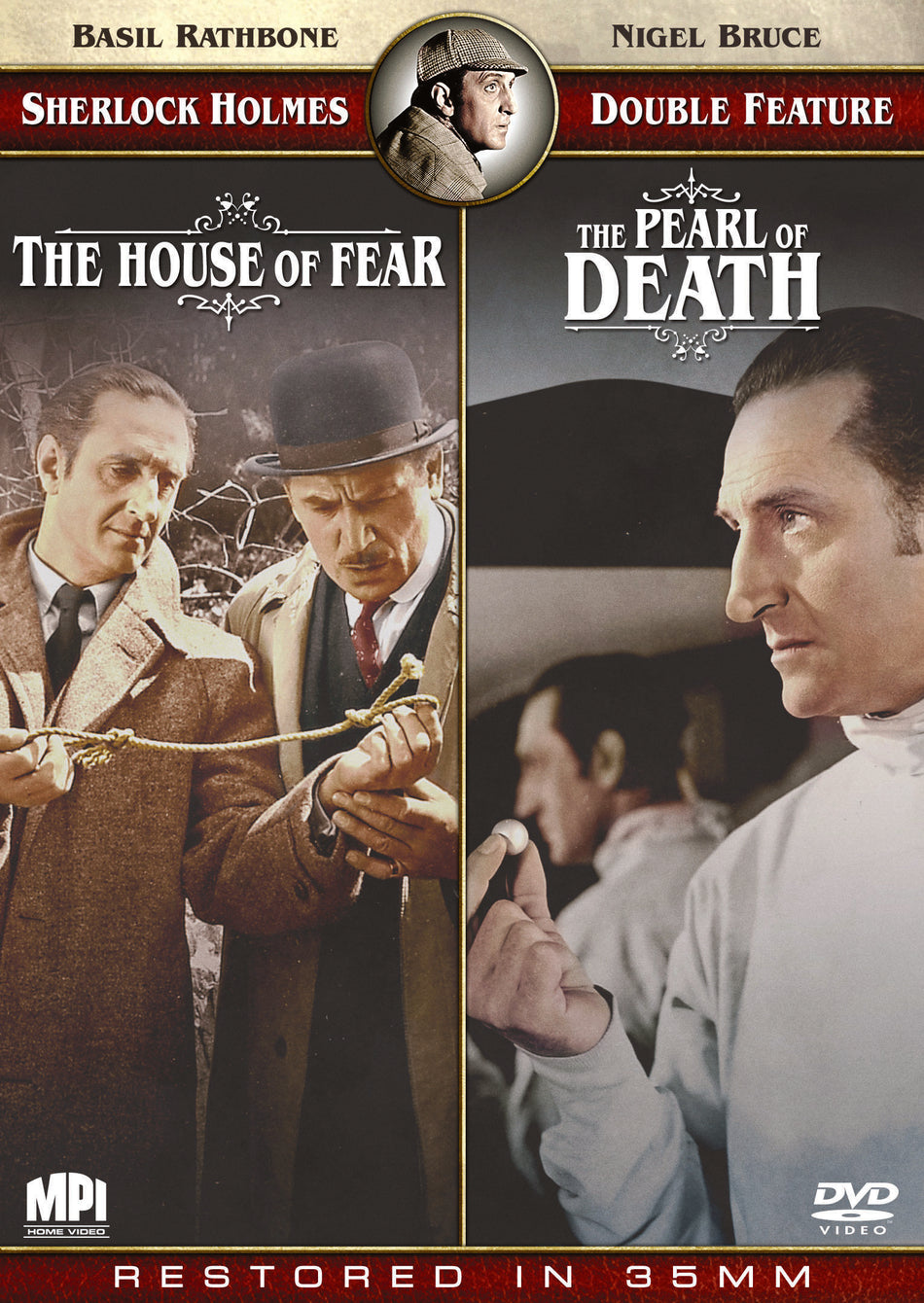 Sherlock Holmes Double Feature: The House Of Fear And The Pearl Of Death