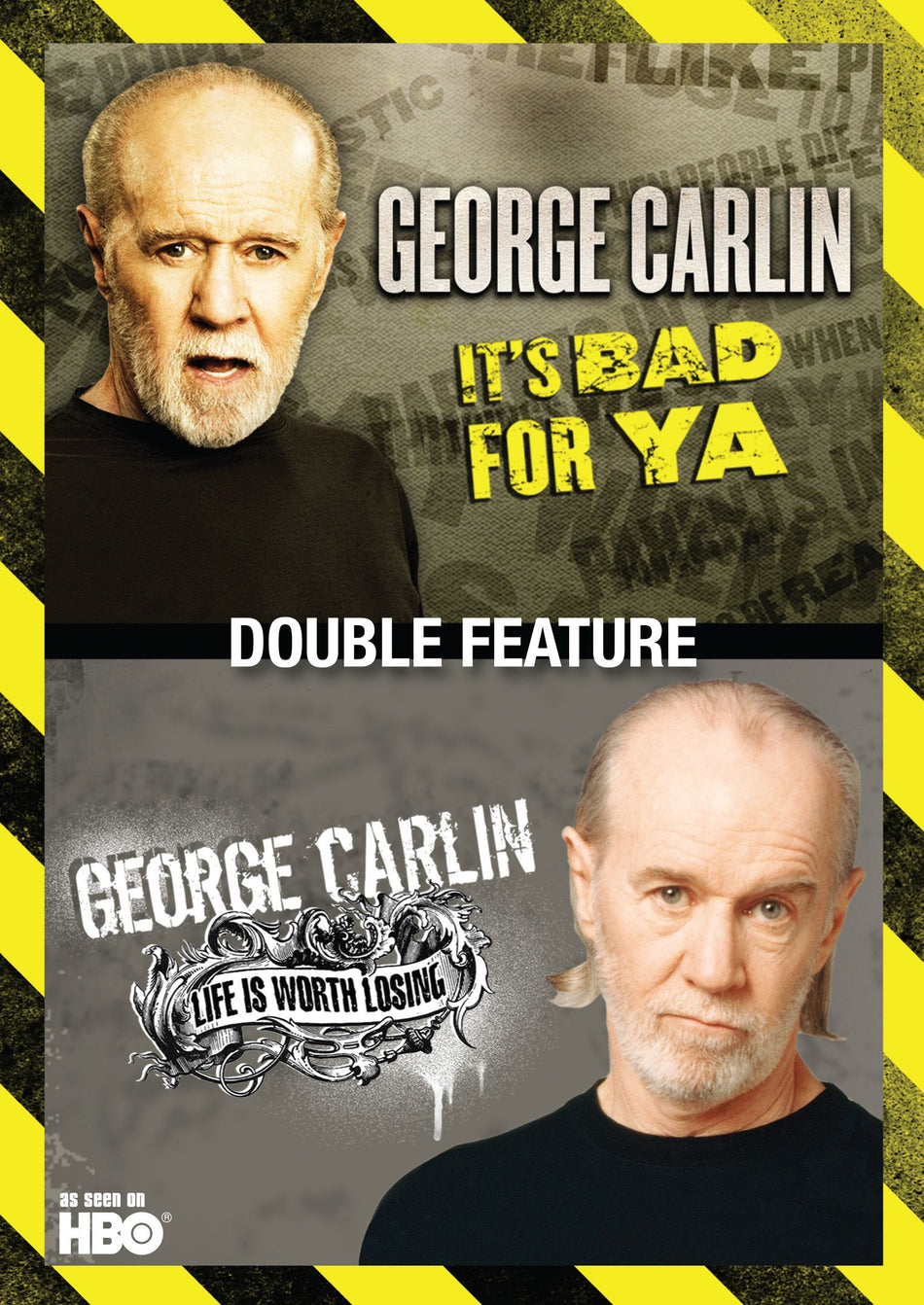 George Carlin Double Feature: Life'S Worth Losing / It'S Bad For Ya'
