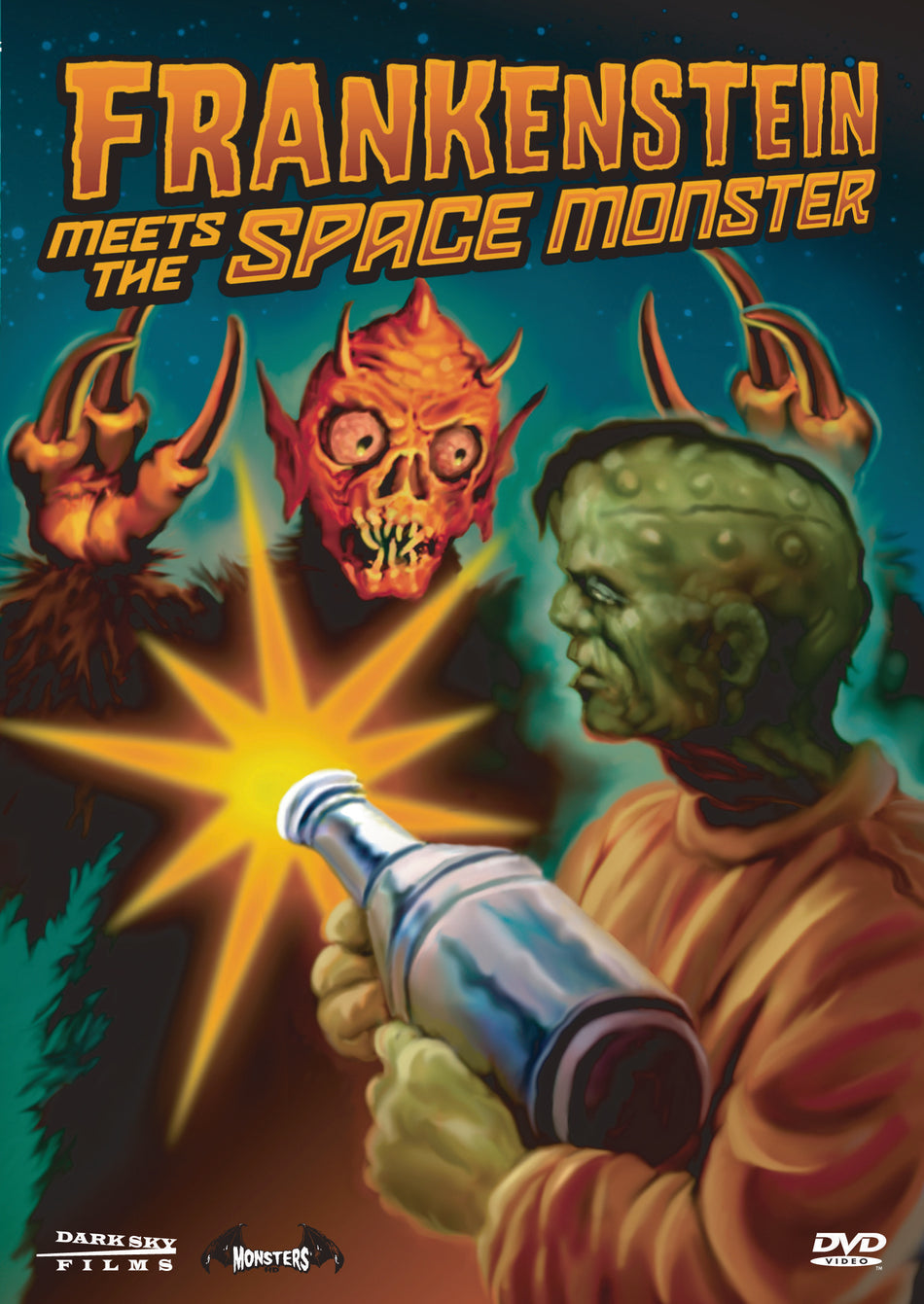 Frankenstein Meets The Space Monster