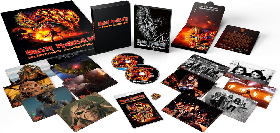 Iron Maiden: Burning Ambition - Premium Steelbook (4K UHD)
