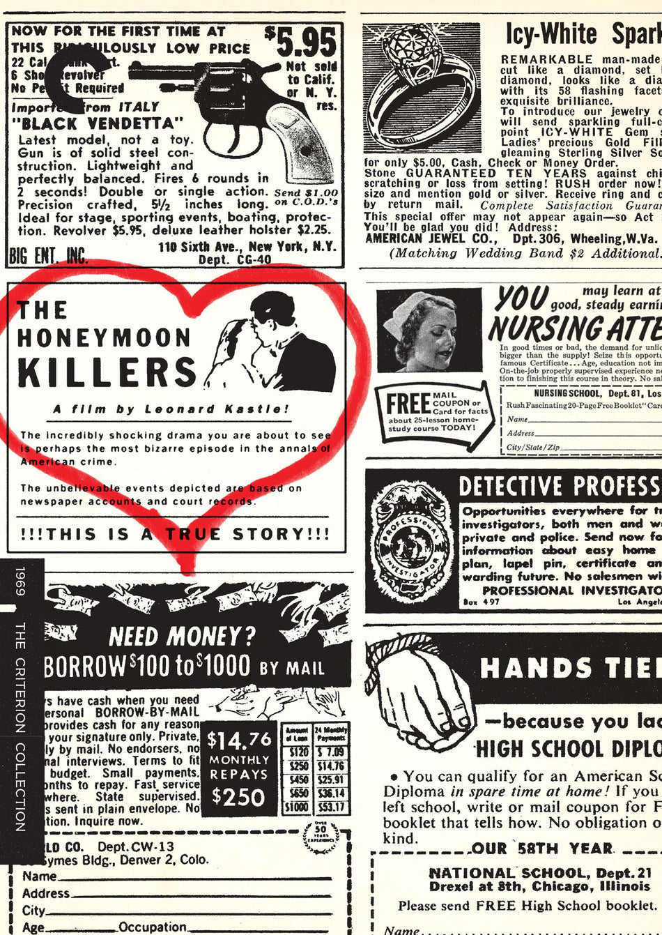 Honeymoon Killers, The Dvd