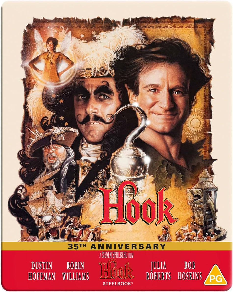 Hook Limited Edition Steelbook 4K UHD + Blu-ray (Region B) Import