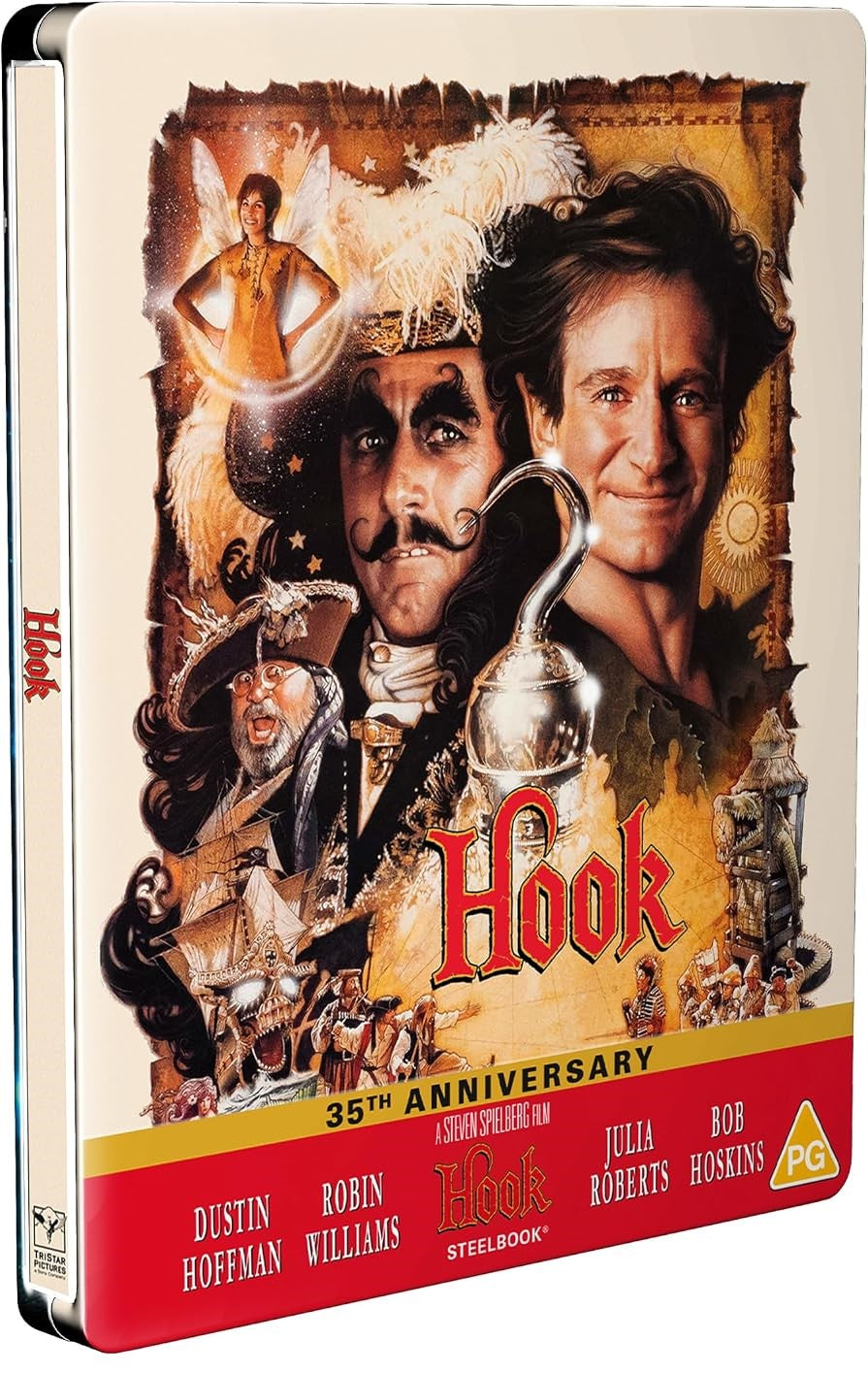 Hook Limited Edition Steelbook 4K UHD + Blu-ray (Region B) Import