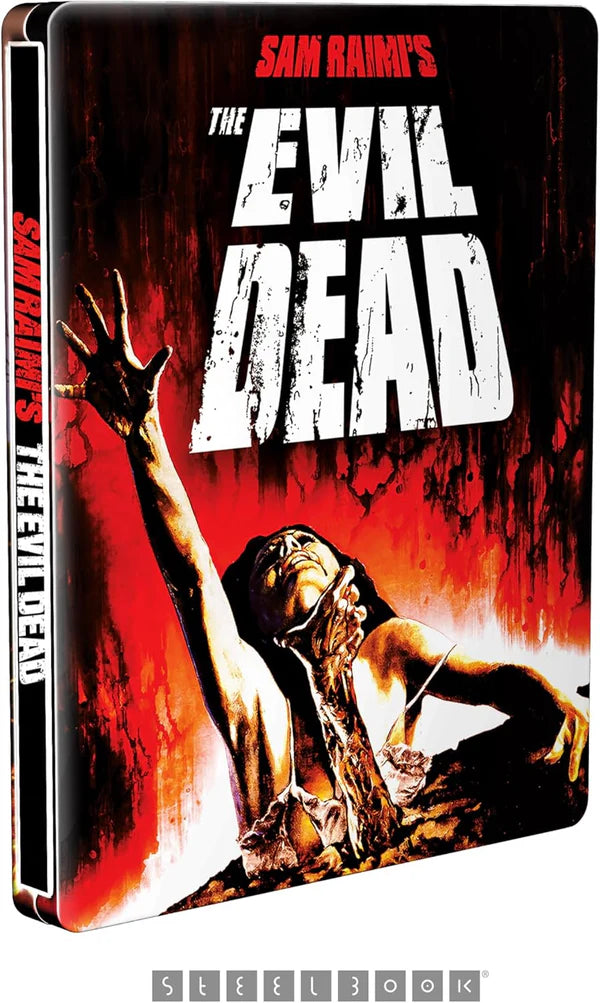 Evil Dead (1981) Limited Edition Steelbook 4K + Bluray (Region B) Import