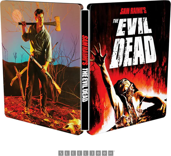 Evil Dead (1981) Limited Edition Steelbook 4K + Bluray (Region B) Import