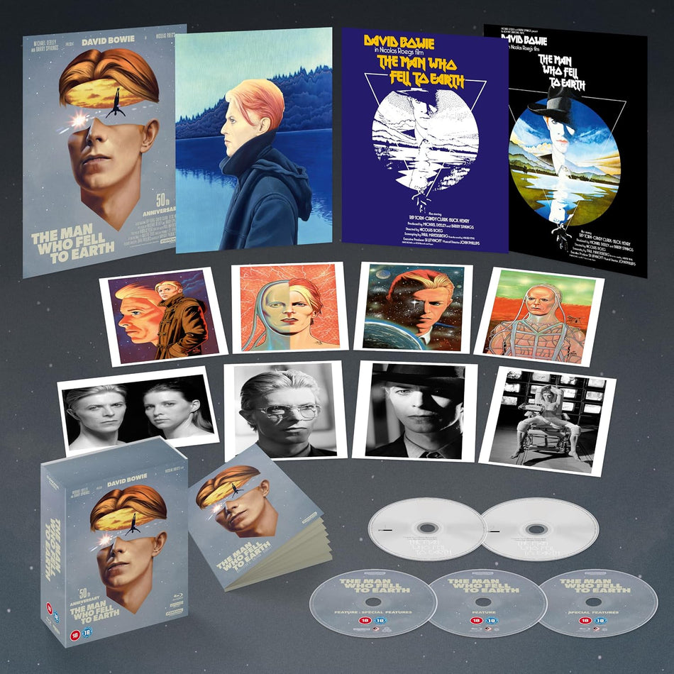 Man Who Fell To Earth Limited Collectors Edition 4K UHD + Blu-ray (Region B) Import