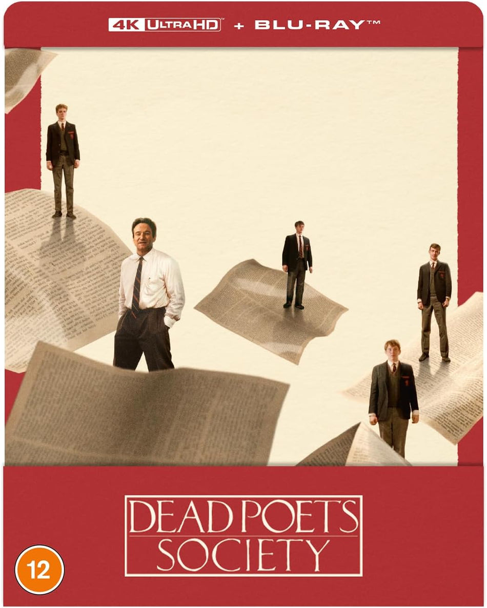 Dead Poets Society Limited Edition Steelbook 4K UHD + Blu-ray (Region B) Import