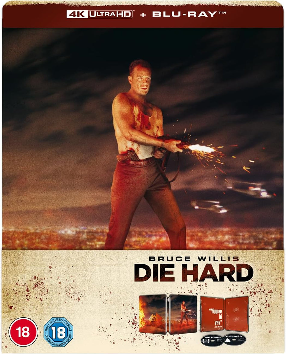 Die Hard Limited Edition Steelbook 4K Ultra HD + Blu-Ray (Region B)