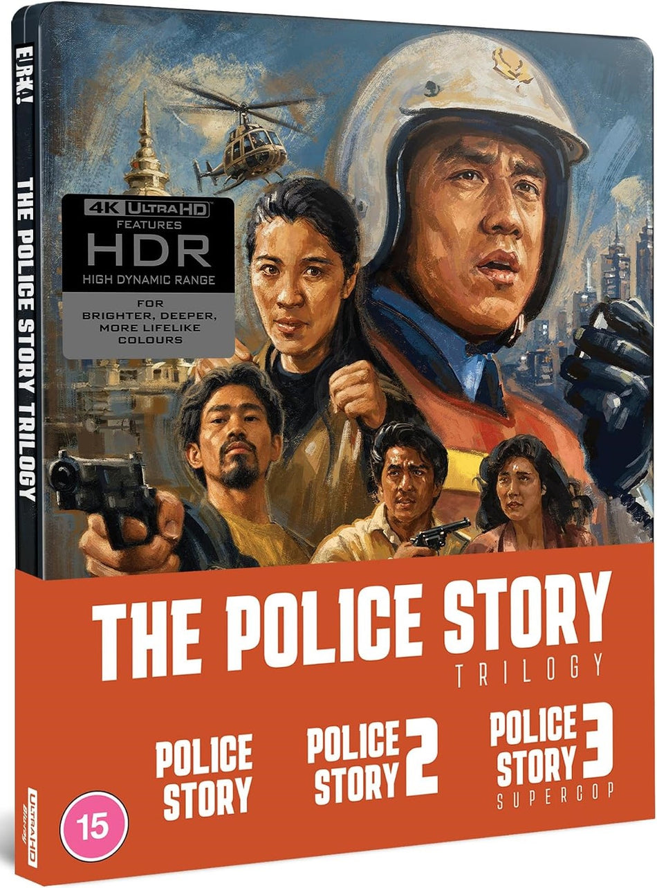 Police Story Trilogy Limited Edition Steelbook 4K UHD