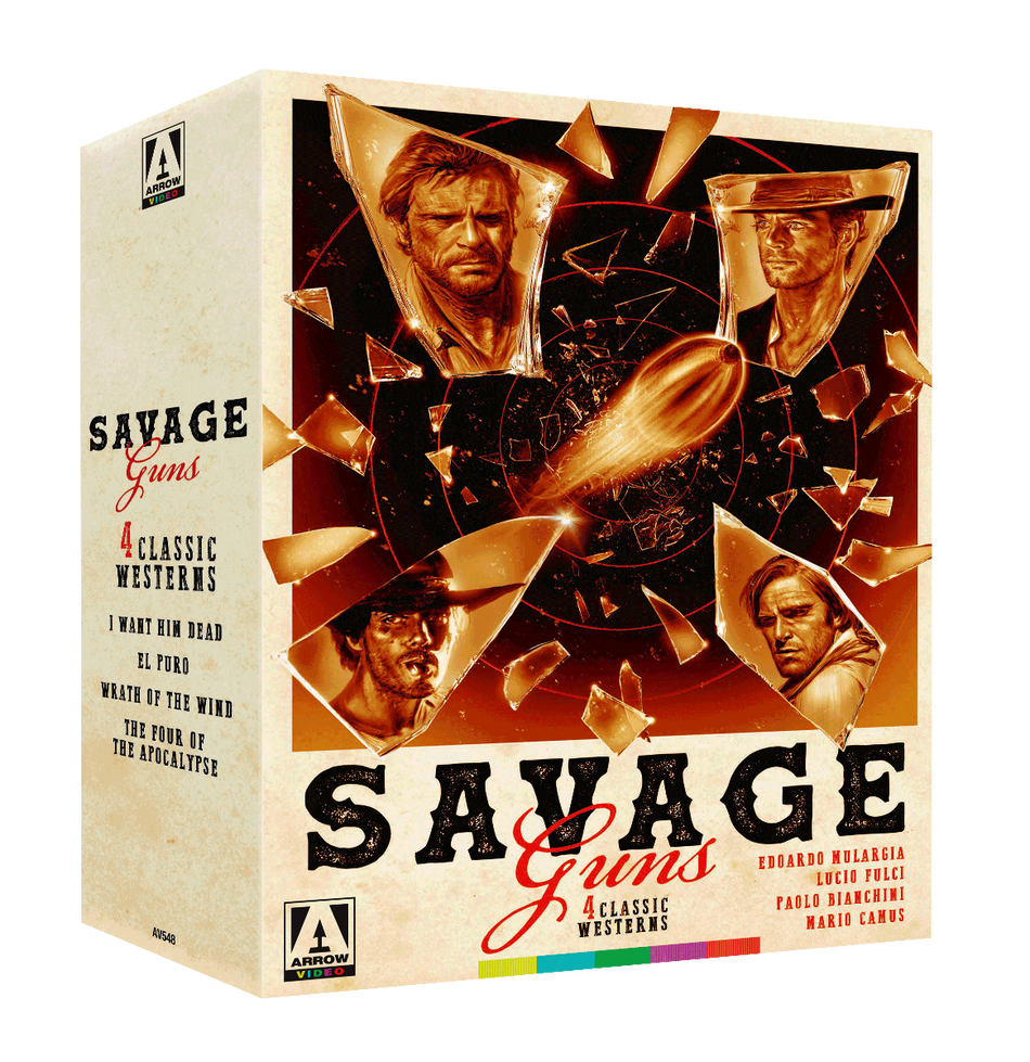 Savage Guns: Four Classic Westerns Vol 3 Limited Edition Blu-Ray