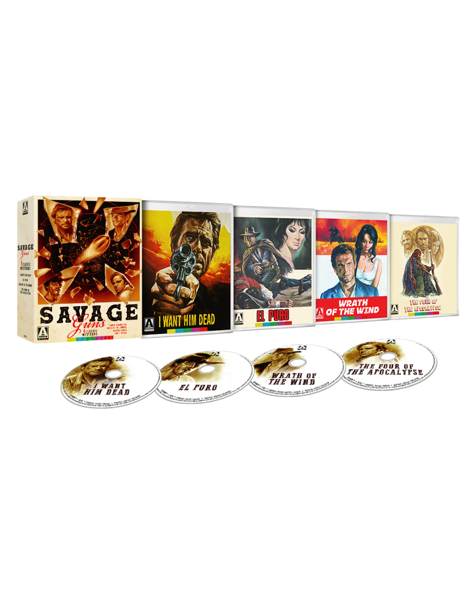 Savage Guns: Four Classic Westerns Vol 3 Blu-Ray