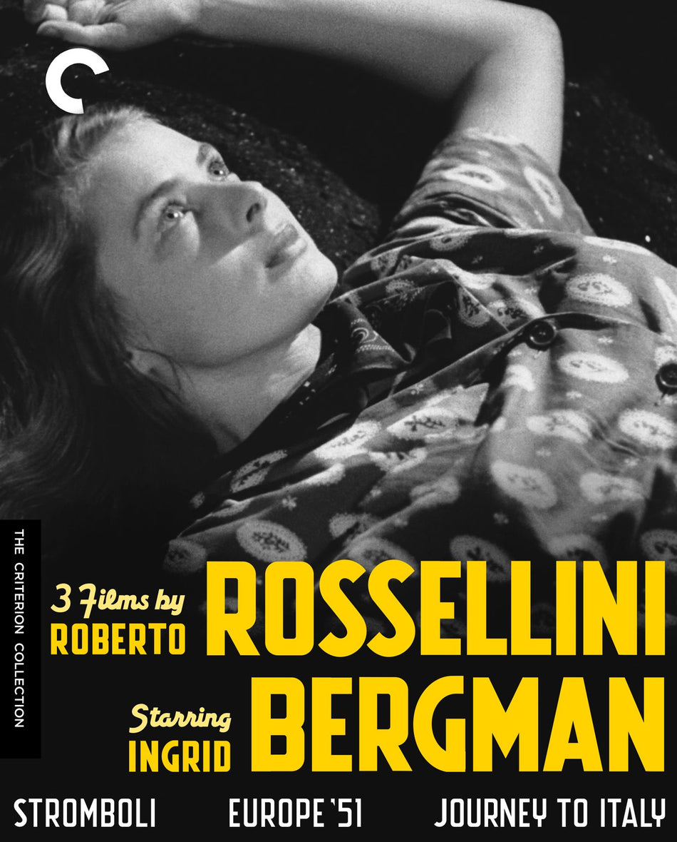 3 Films By Roberto Rossellini Starring Ingrid Bergman (Blu-Ray)