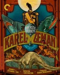 Three Fantastic Journeys By Karel Zeman (Blu-Ray)