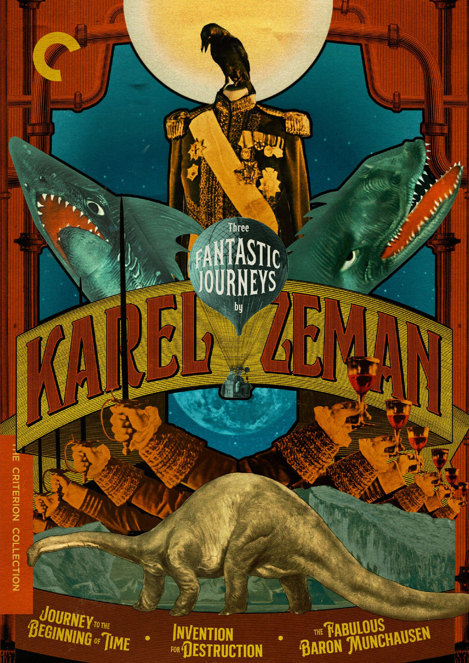 Three Fantastic Journeys By Karel Zeman Dvd