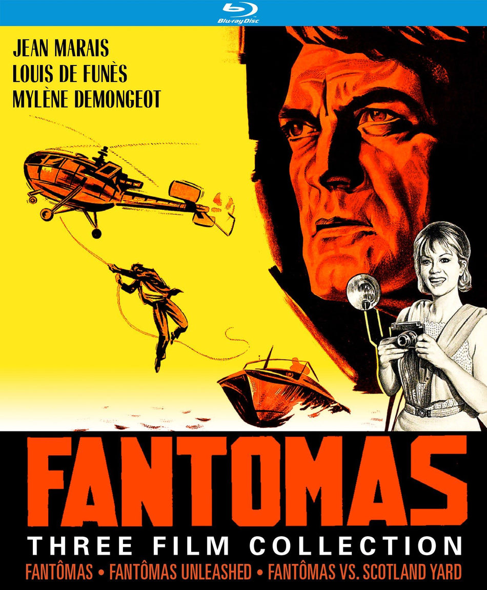 Fantomas 1960S Collection (Fantamos/Unleashed/Vs. Scotland Yard) (Blu-Ray)