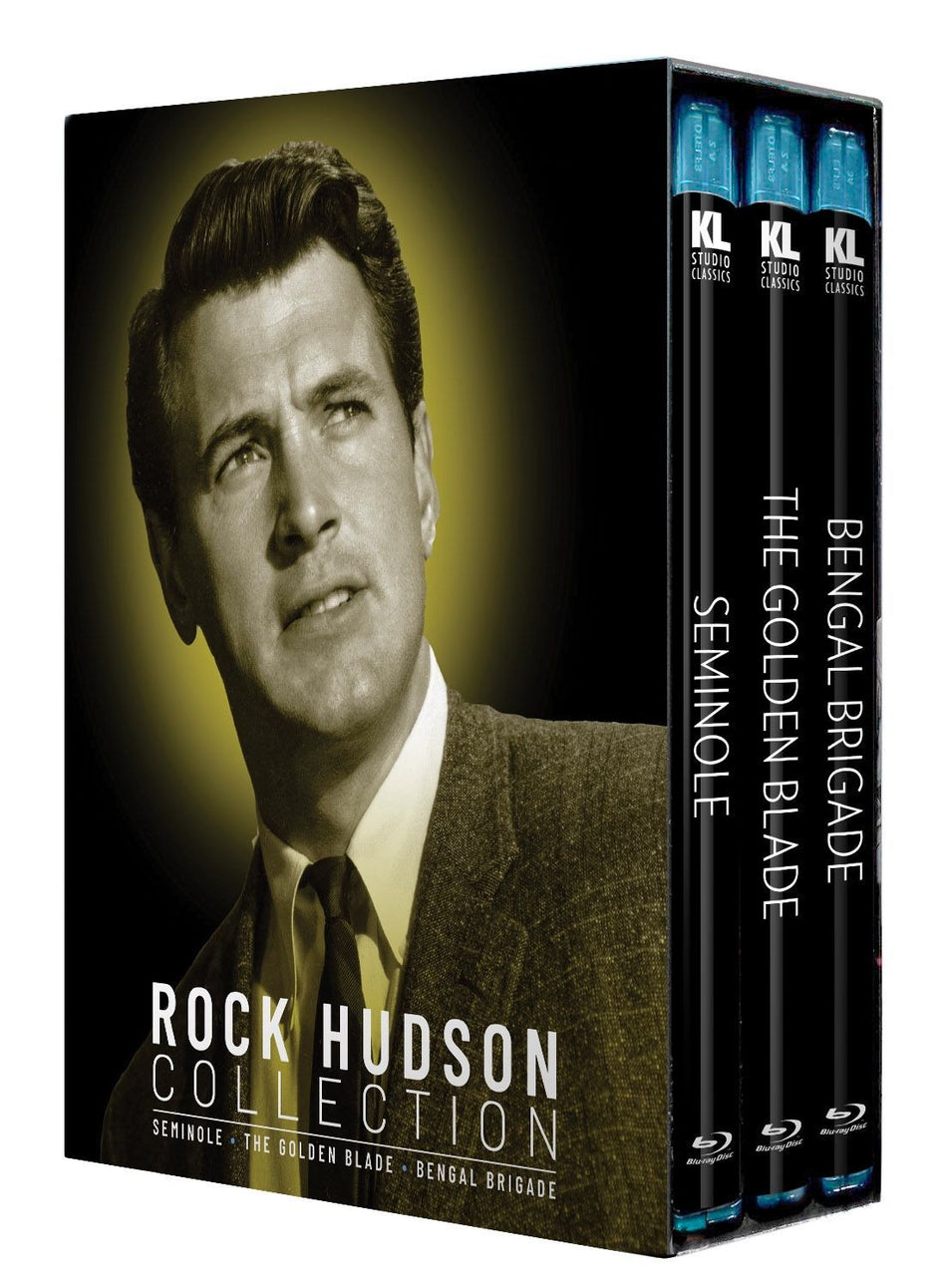 Rock Hudson Collection [Seminole / The Golden Blade / Bengal Brigade] (Blu-Ray)