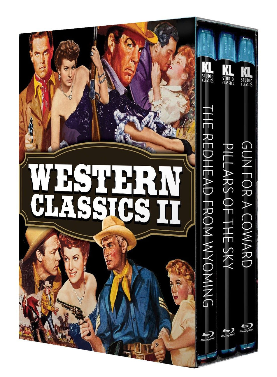 Western Classics Ii (Redhead From.../Pillars Of.../Gun For A...) (Blu-Ray)