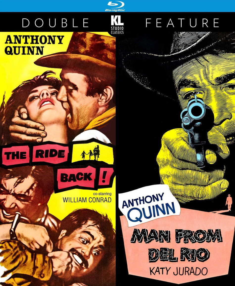 Man From Del Rio/The Ride Back - Anthony Quinn Western Double Feature (Blu-Ray)