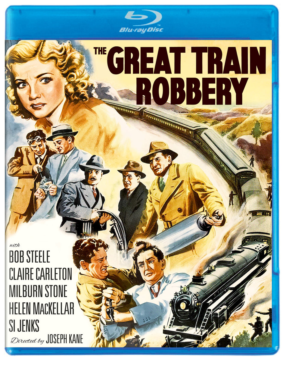 Film Noir: The Dark Side of Cinema XXVII (THE GREAT TRAIN ROBBERY | UNMASKED | THE MAN IS ARMED) (Blu-ray)