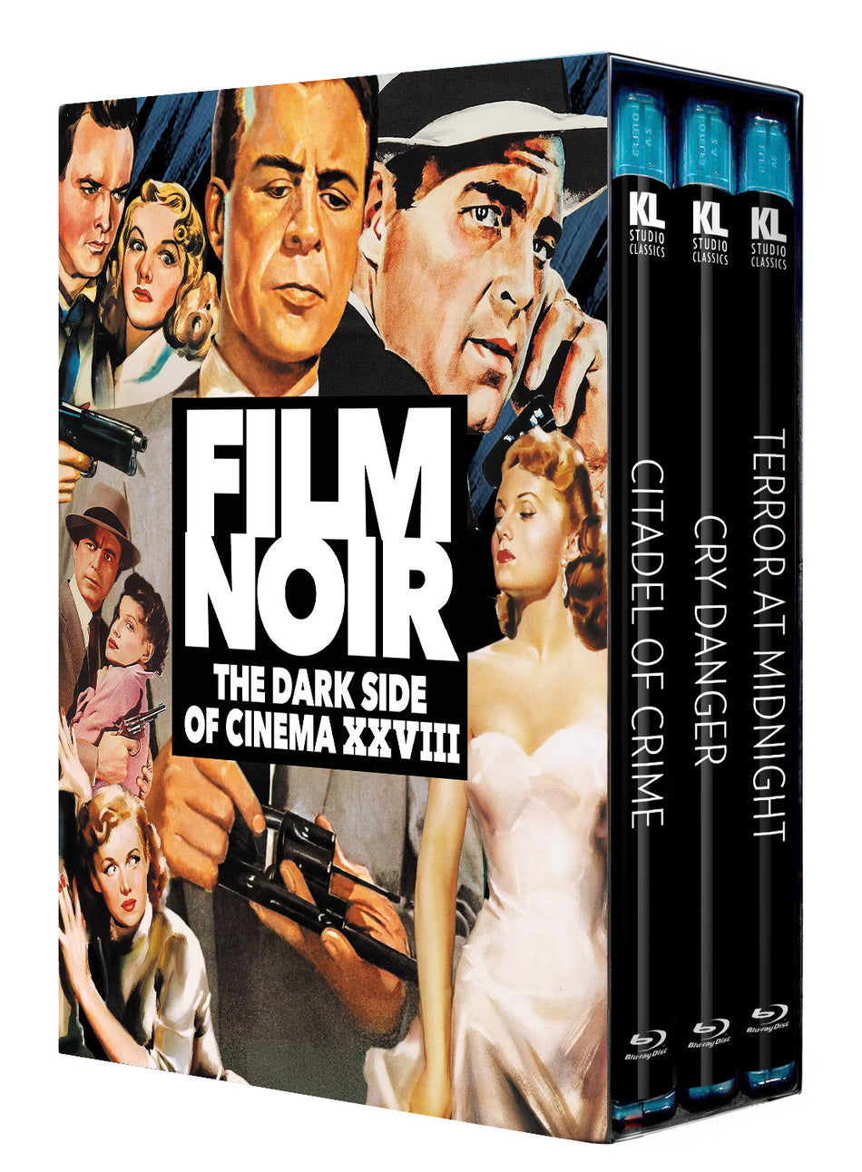 Film Noir: The Dark Side of Cinema XXVIII - Citadel of Crime / Cry Danger / Terror at Midnight Blu-Ray