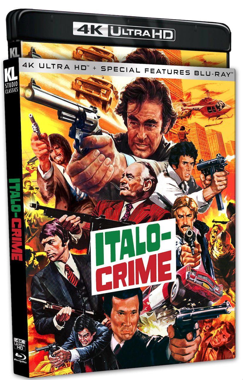 Italo-Crime Collection (The Counsellor | Blazing Magnum | Weapons of Death) (4K UHD)