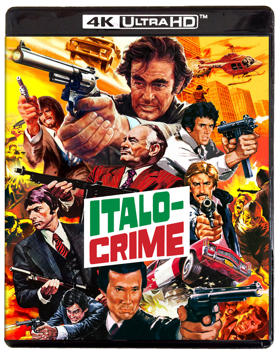Italo-Crime Collection (The Counsellor | Blazing Magnum | Weapons of Death) (4K UHD)