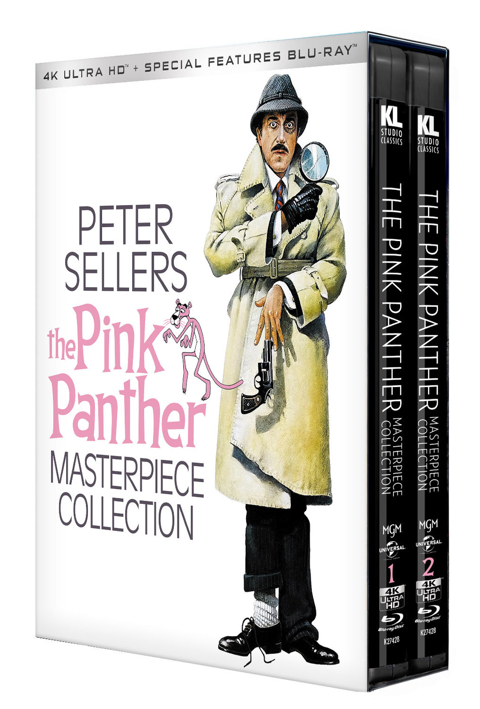 Pink Panther: Masterpiece Collection [The Pink Panther | A Shot In The Dark | The Return Of The Pink Panther | The Pink Panther Strikes Again | Revenge Of The Pink Panther] 4K UHD