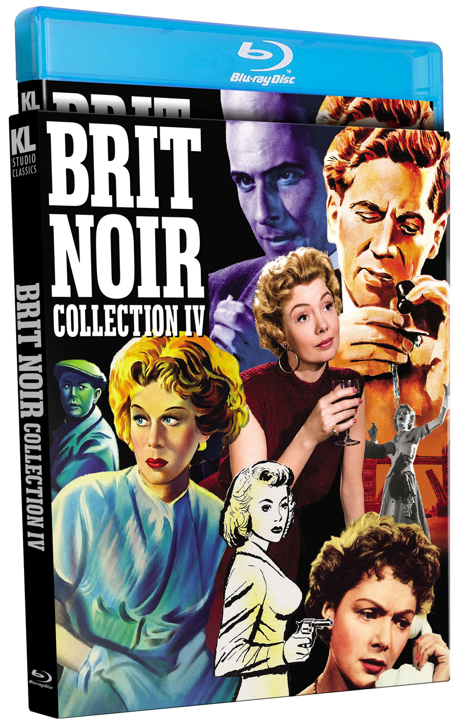 Brit Noir Collection IV [The Teckman Mystery / Time Is My Enemy / They Can’T Hang Me] Blu-Ray