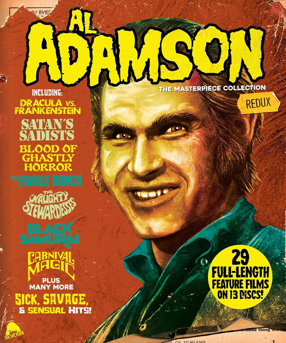 Al Adamson: The Masterpiece Collection Redux Blu-Ray