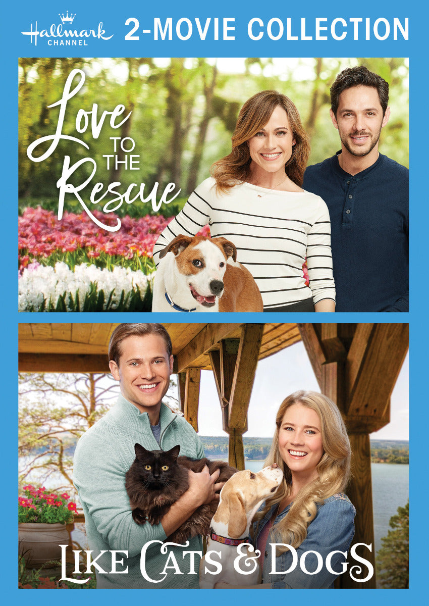 Hallmark 2-Movie Collection: Love To The Rescue & Like Cats & Dogs Dvd