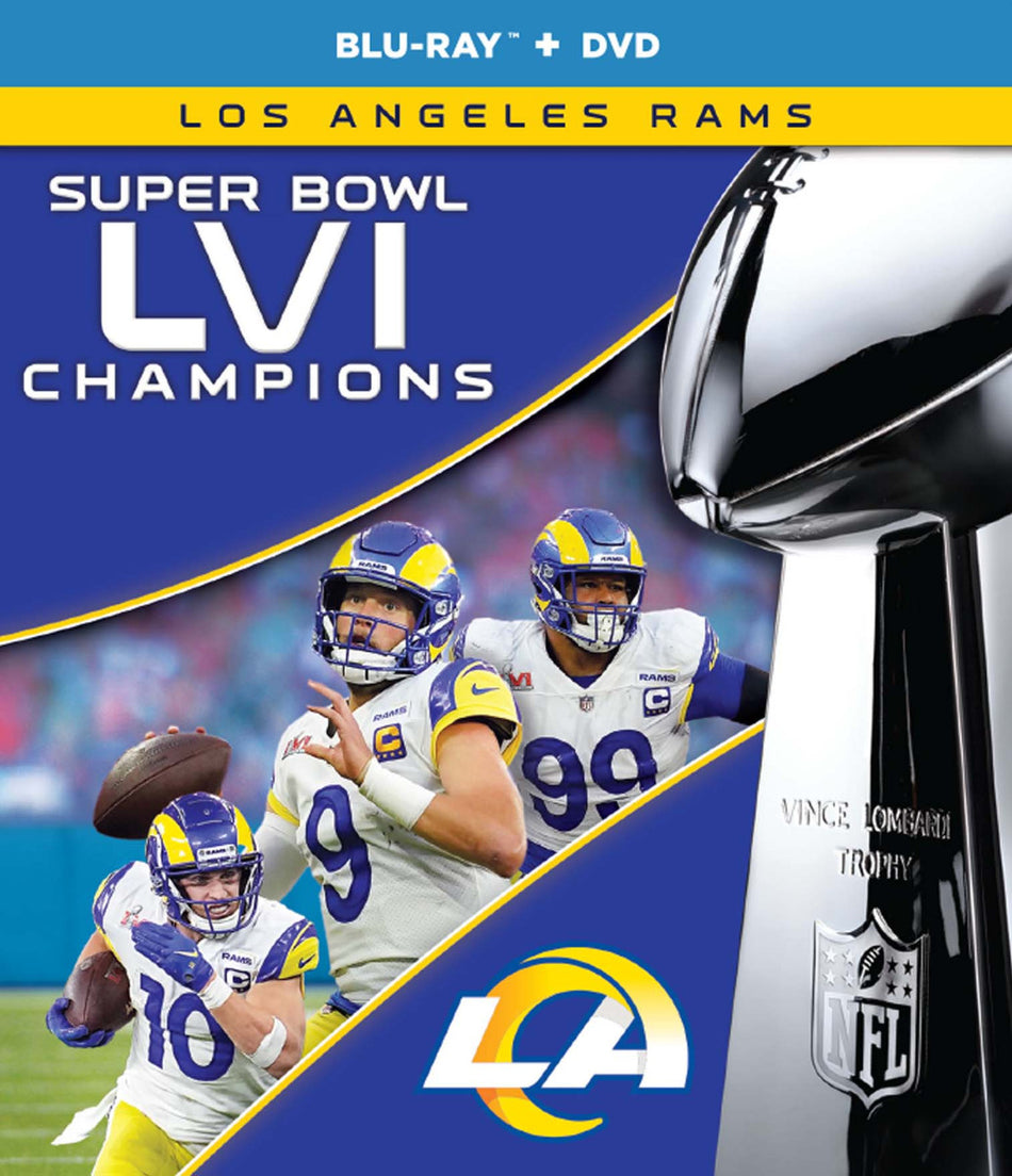 Nfl Super Bowl Lvi Champions: Los Angeles Rams [Blu-Ray] [Dvd] Combo Pack