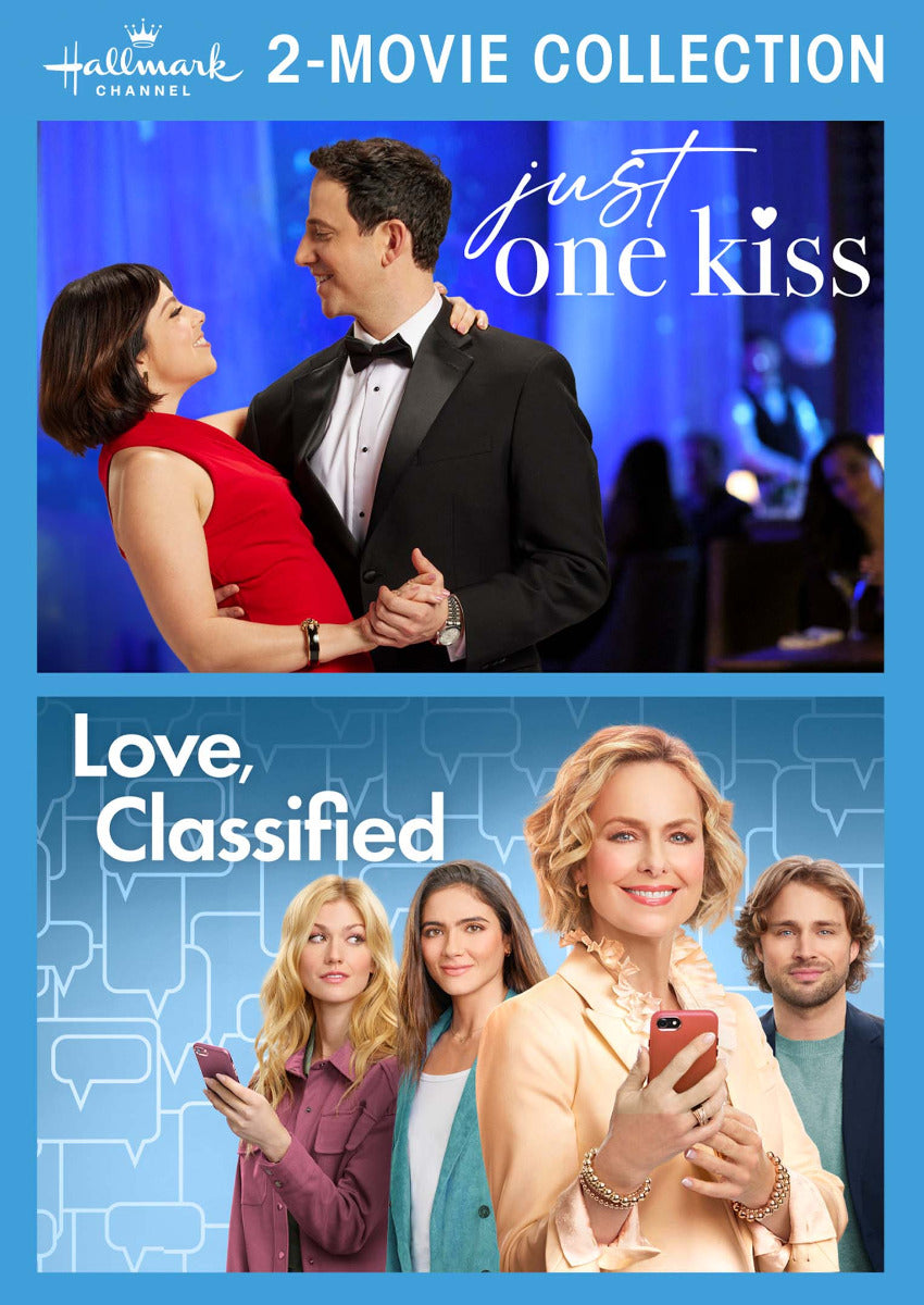 Hallmark 2-Movie Collection: Just One Kiss & Love, Classified Dvd