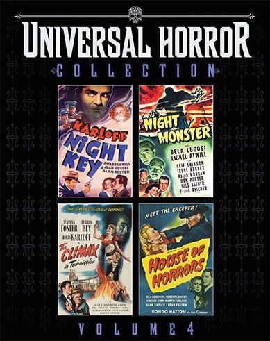 Universal Horror Collection Vol. 4 (Blu-Ray)