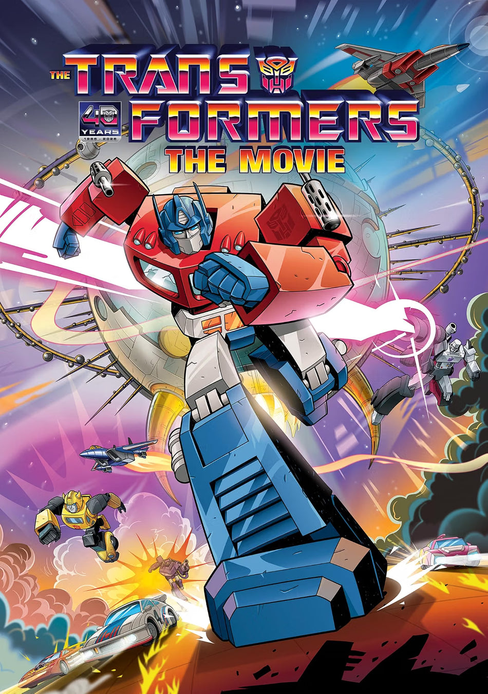 Transformers: The Movie - 40th Anniversary Edition (DVD)