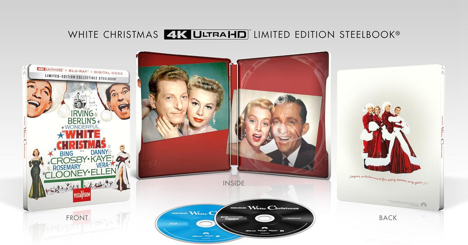 White Christmas - Steelbook (4K-UHD/BD)