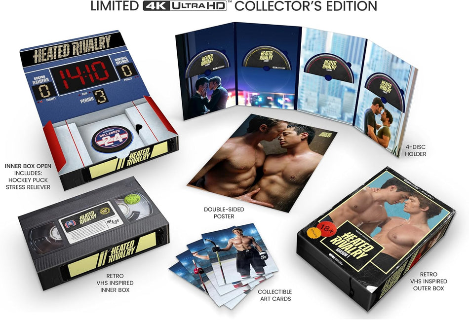 Heated Rivalry: S1 - Limited Collector's Edition (4K-UHD)