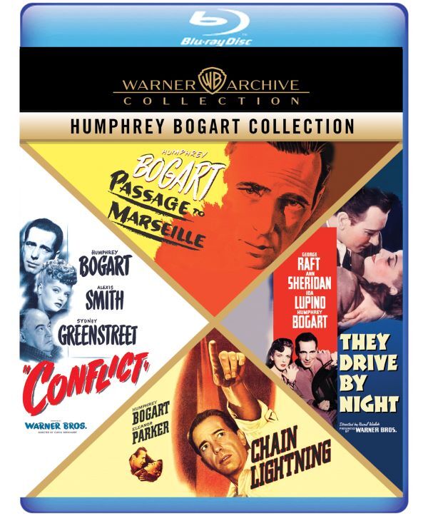 Humphrey Bogart - 4 Film Collections Bluray