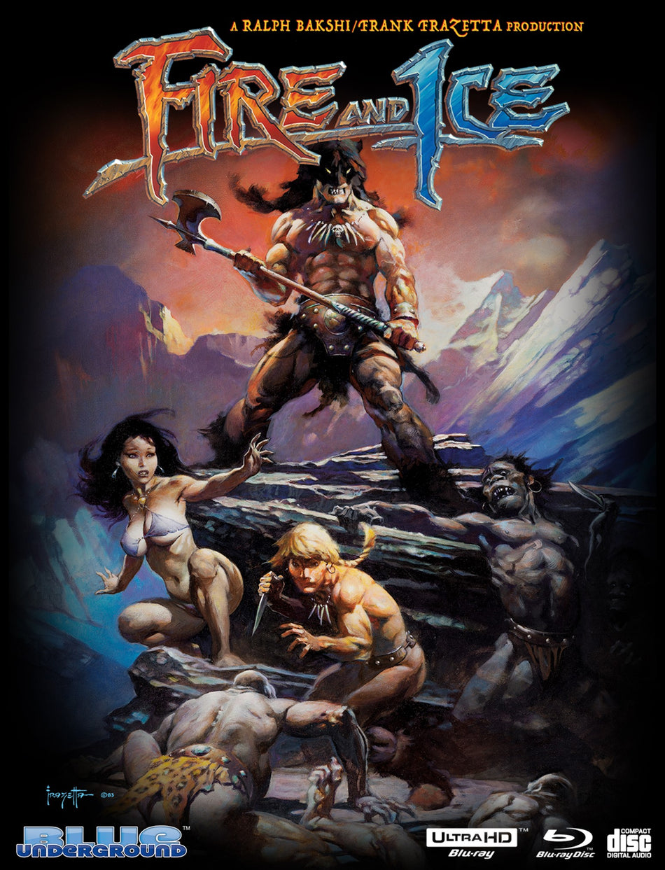 Fire And Ice (3-Disc Steelbook) (4K UHD + Blu-Ray + CD) Limited Edition