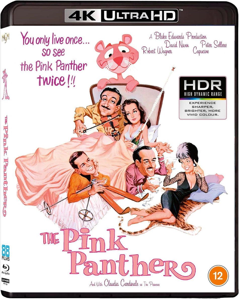 Pink Panther (1963) 4K Ultra HD + Blu-Ray (Region B)