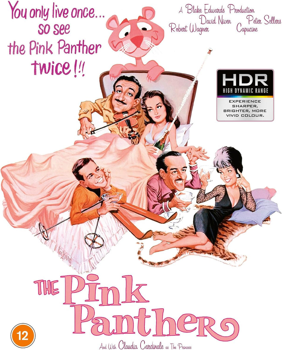 Pink Panther (1963) 4K Ultra HD + Blu-Ray (Region B)