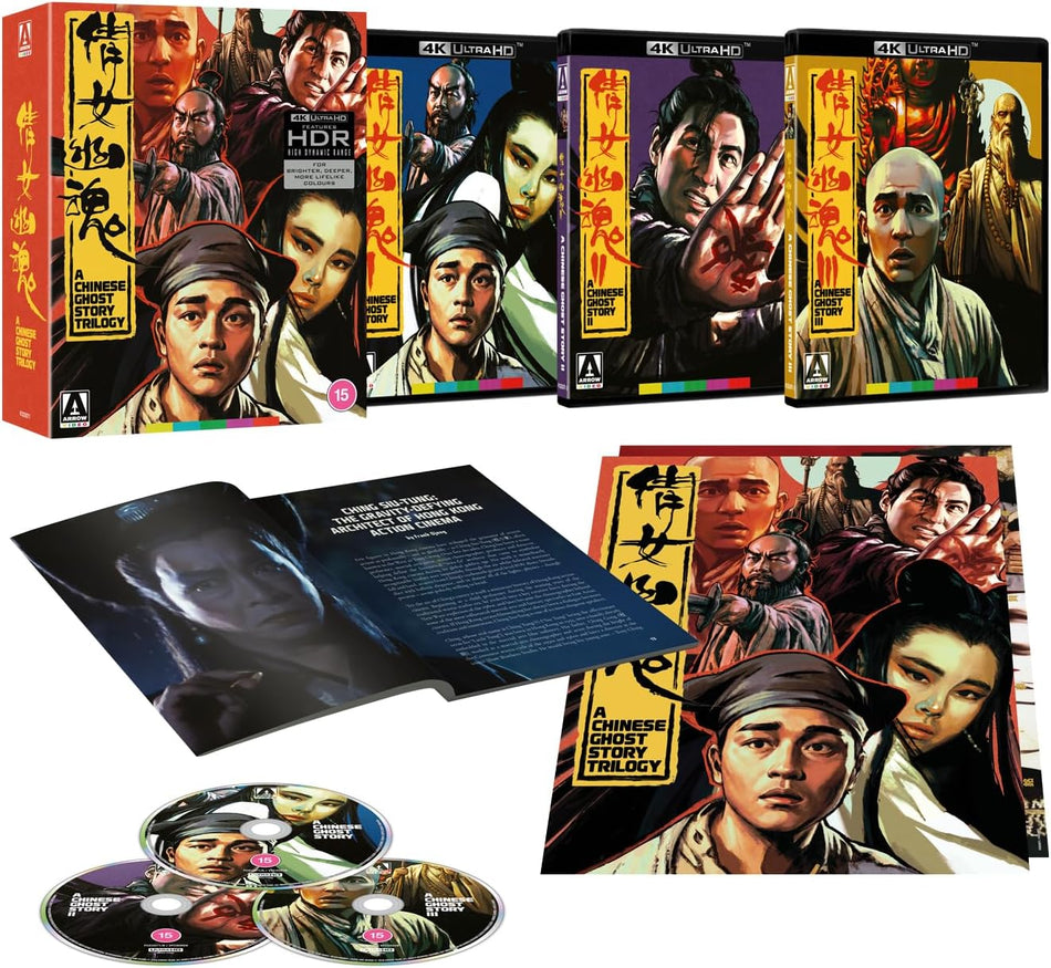 Chinese Ghost Story Trilogy Limited Edition 4K UHD Import