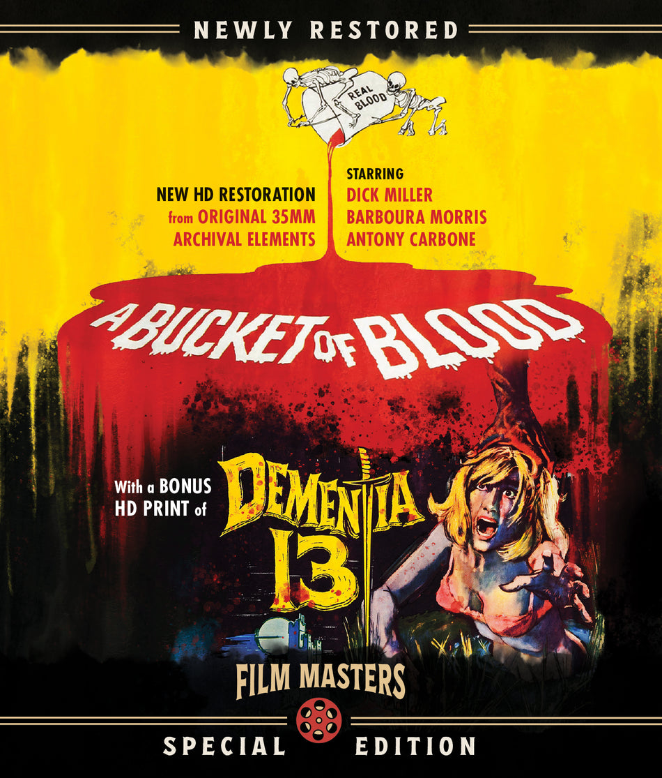 Bucket Of Blood (1959) With Bonus Film Dementia 13 (1963) [Special Edition] Blu-Ray