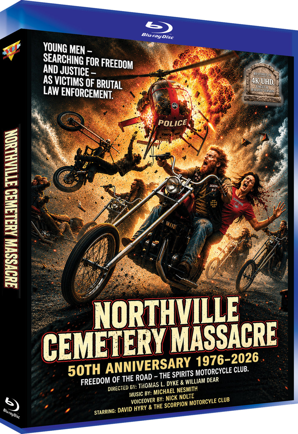 Northville Cemetery Massacre: Special 50th Anniversary Special Edition Blu-Ray