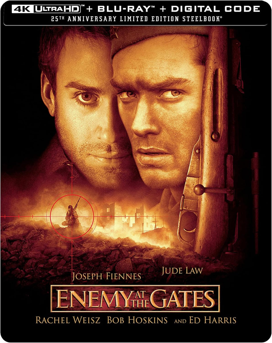 Enemy At The Gates - Limited Edition Steelbook (4K UHD + Blu-ray)