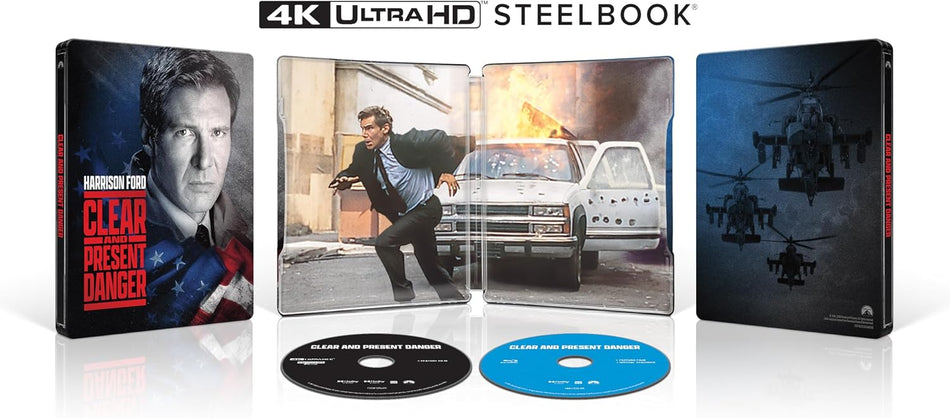 Clear And Present Danger - Limited Edition Steelbook (4K UHD + Blu-ray)
