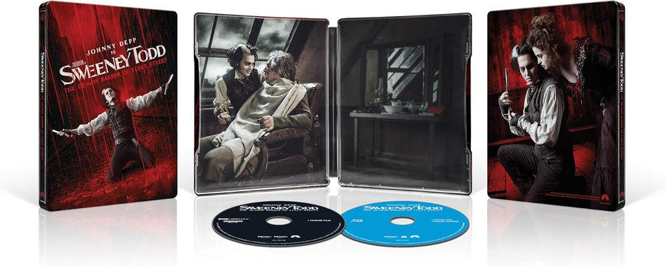 Sweeney Todd: The Demon Barber of Fleet Street - Steelbook (4K UHD/Blu-ray)