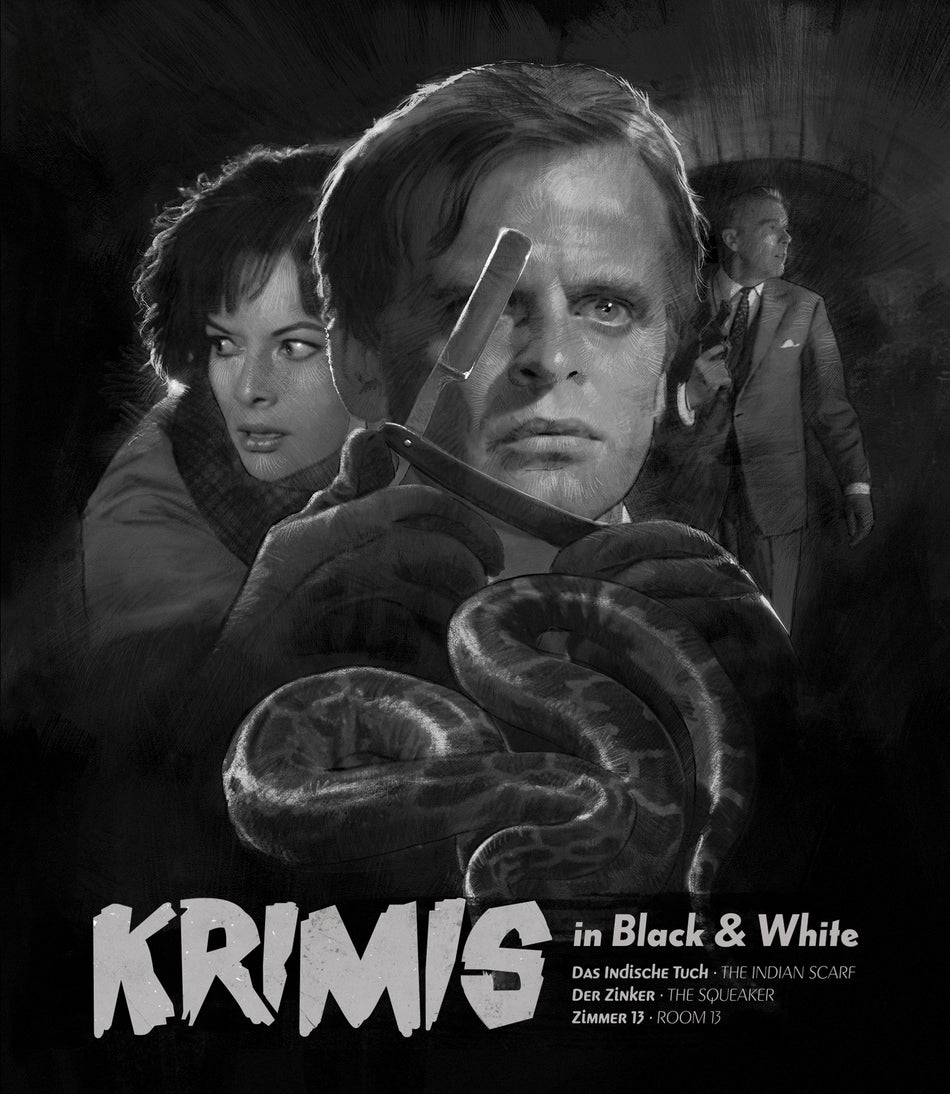 Krimis in B&W - The Indian Scarf / The Squeaker / Room 13 Blu-ray